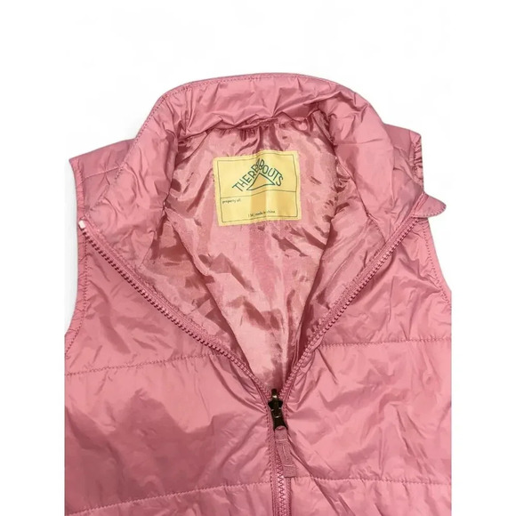 There Abouts Girls Pink Full Zip Puffer Vest Size 14 - Picture 2 of 5
